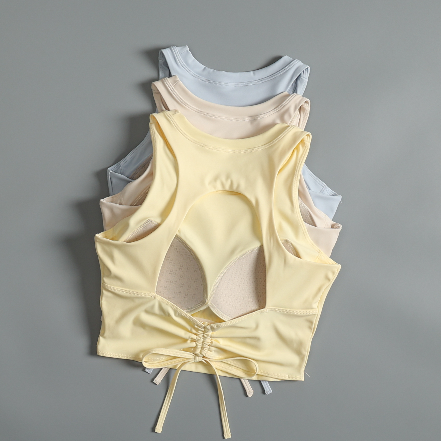 Vêtements de Yoga sous-vêtements pour femmes en été creux beauté dos course soutien-gorge antichoc intégré sport fitness gilet porter