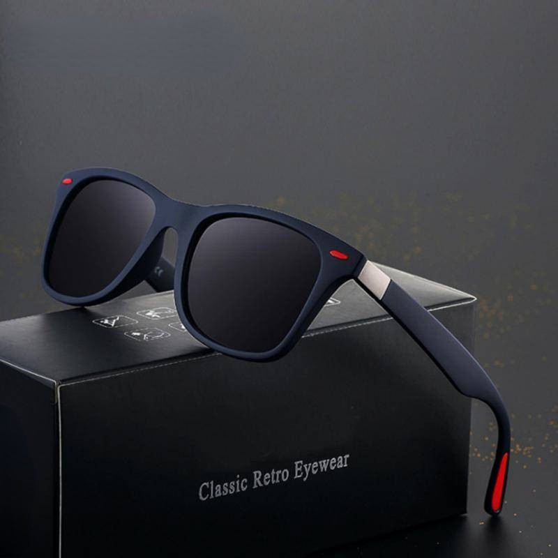 Lunettes de soleil polarisées pour hommes, lunettes de soleil classiques, lunettes de conduite de luxe, lunettes de voyage et de pêche, UV400