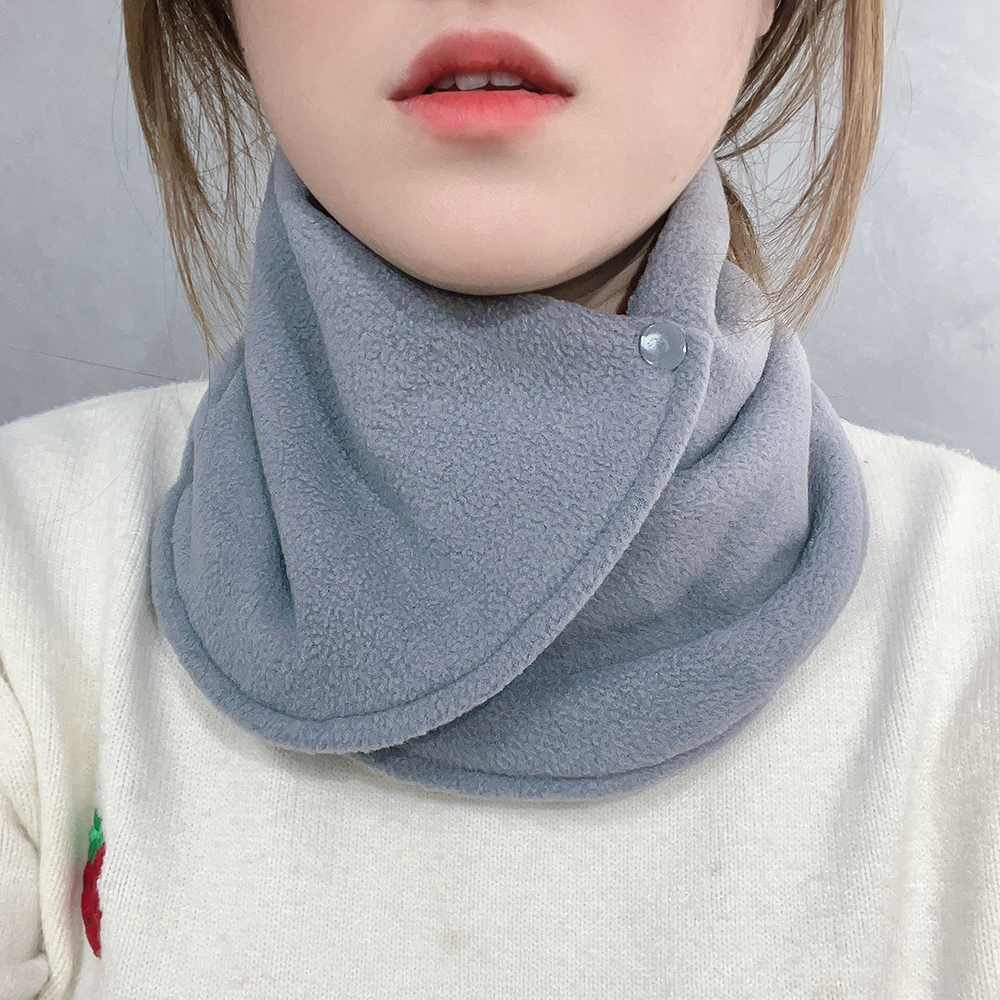 Hiver Anti froid en peluche écharpe chaud faux col écharpe en peluche bavoir Snood femme coupe-vent enveloppement cou Protection polaire femmes écharpes