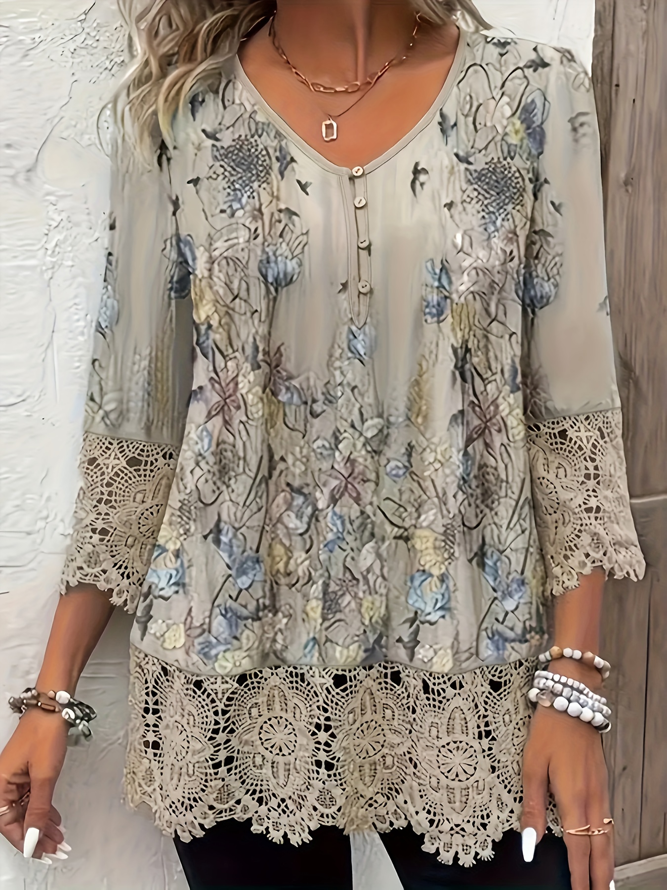 Chemise élégante imprimée pour femme, haut décontracté, vacances, week-end, mode adt, grande taille