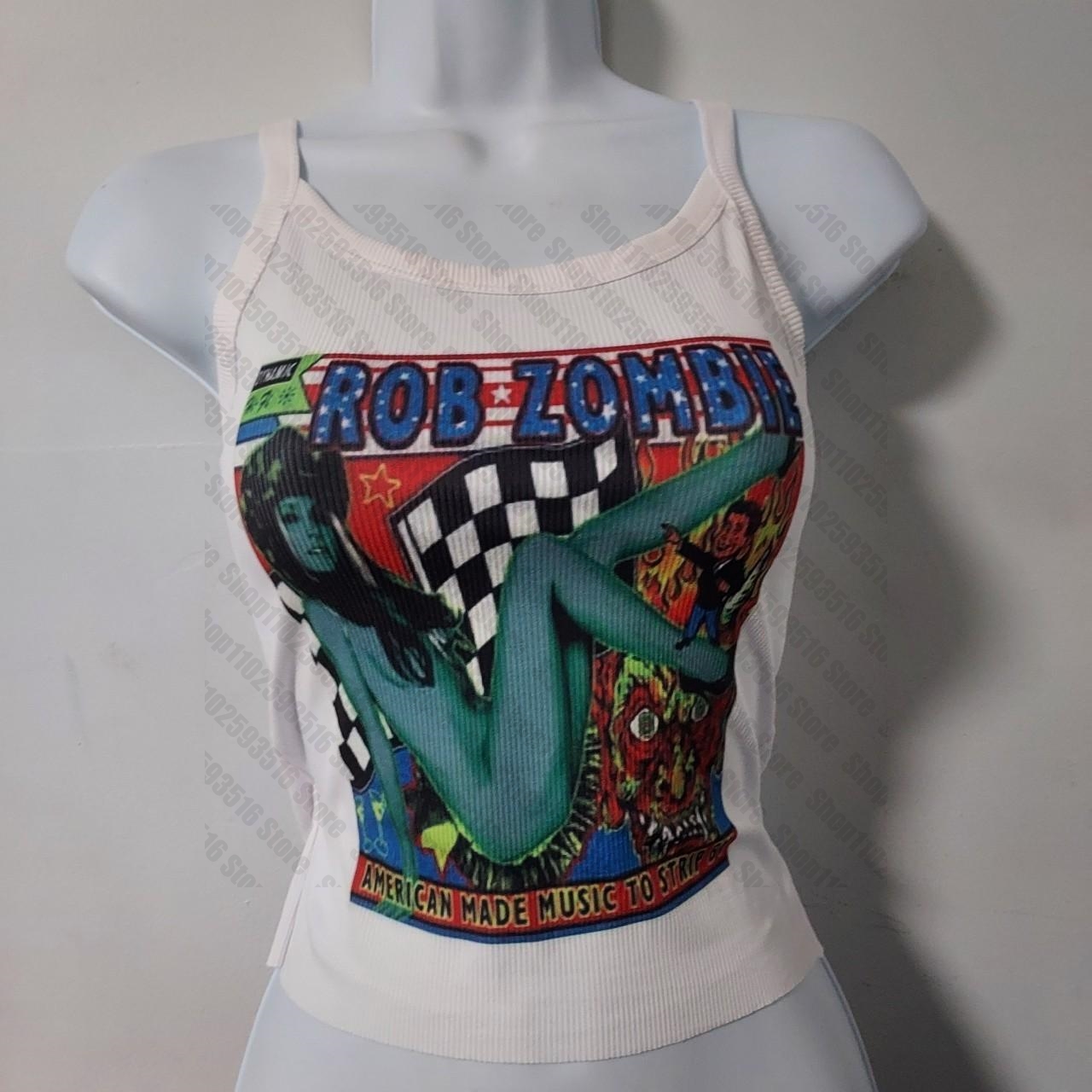 Haut court pour femme, débardeurs Emo, vêtements féminins, chemisiers esthétiques, vêtements d'été Trashy Y2k, Harajuku des années 2000