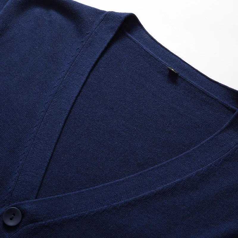 MRMT 2026 Nouveauté – Cardigan en coton à col en V pour homme – Manteau fin tricoté pour homme