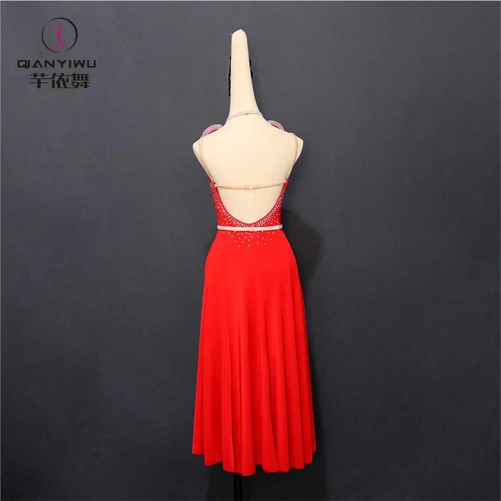 Costume de brevLatine pour Fille, Robe de Bal, Vêtements de brev, Ligne Trempée, Scène, Tenue de Soirée, Jupe, Bal, Régions ba