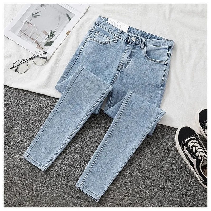 Jeans femme mince femme Denim pantalon femmes jean printemps automne femme bas extensible Feminino pantalon maigre femmes pantalon