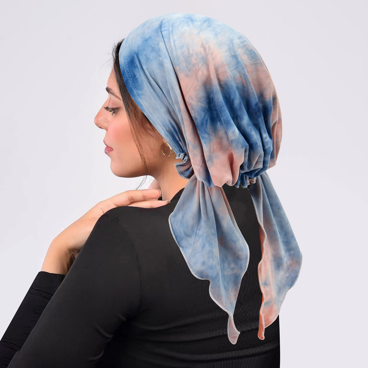 Nouveau imprimé femmes musulmanes Hijab doux Turban chapeau écharpe chimio bonnets Bonnet casquettes Bandana foulard tête enveloppement Cancer cheveux accessoires