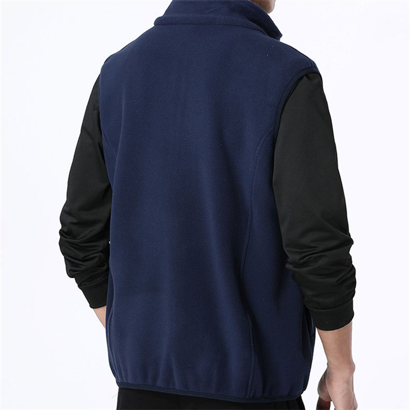 2026 printemps automne hommes gilet décontracté mode mâle sans manches veste manteaux hommes col montant fermeture éclair gilets vêtements surdimensionnés