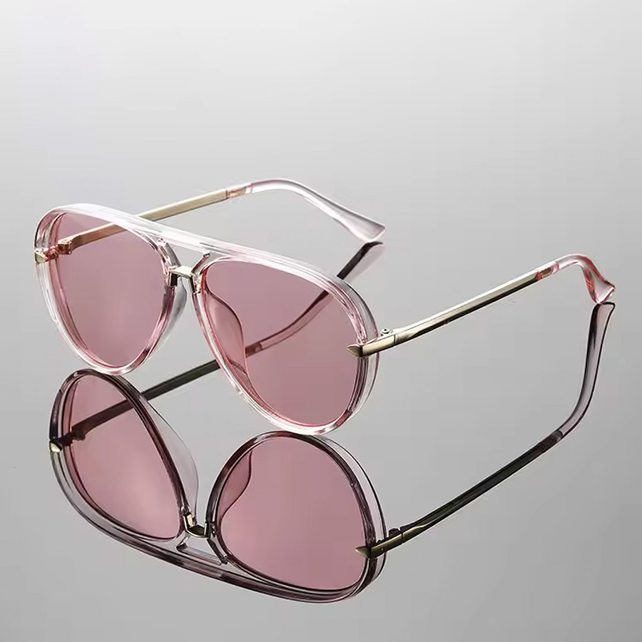 Lunettes de soleil rétro simples à grande monture verte pour femmes, Design de mode, adaptées à la rue, à l'été, à la plage et aux voyages