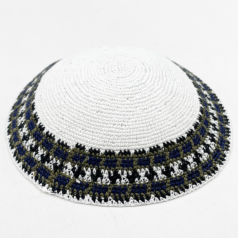 Kippah fait à la main pour hommes, chapeau CHRISTAKA, Kippot