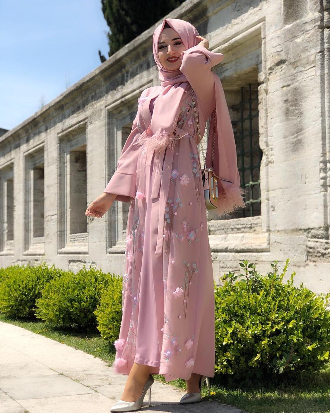 Abayas à fleurs pour femmes, robe musulmane du Ramadan, vêtements islamiques, Djellaba Eid Mubarak, Abaya ouverte de Dubaï, Kaftan de Turquie, Jalabiya