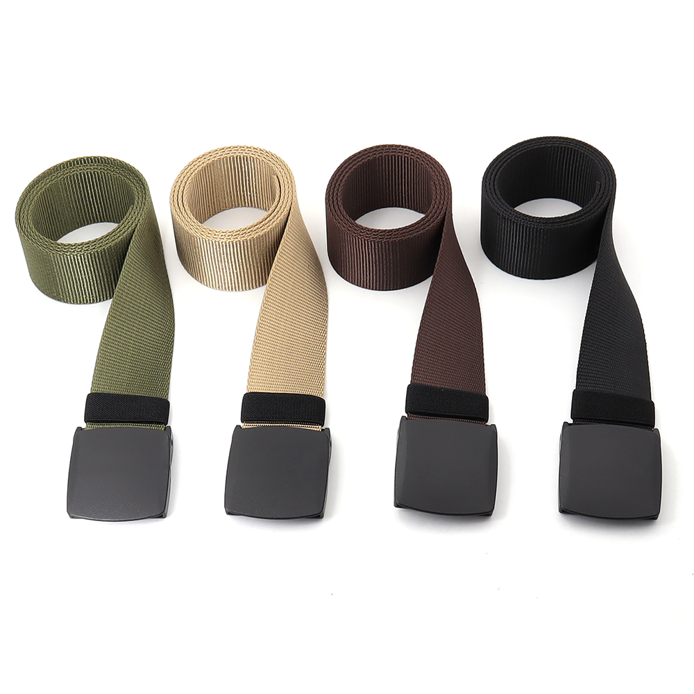 Ceinture militaire pour hommes de 5 cm de large, ceinture tactique de voyage en plein air, ceinture en toile décontractée, accessoires de mode de luxe pour pantalons, cadeaux pour hommes
