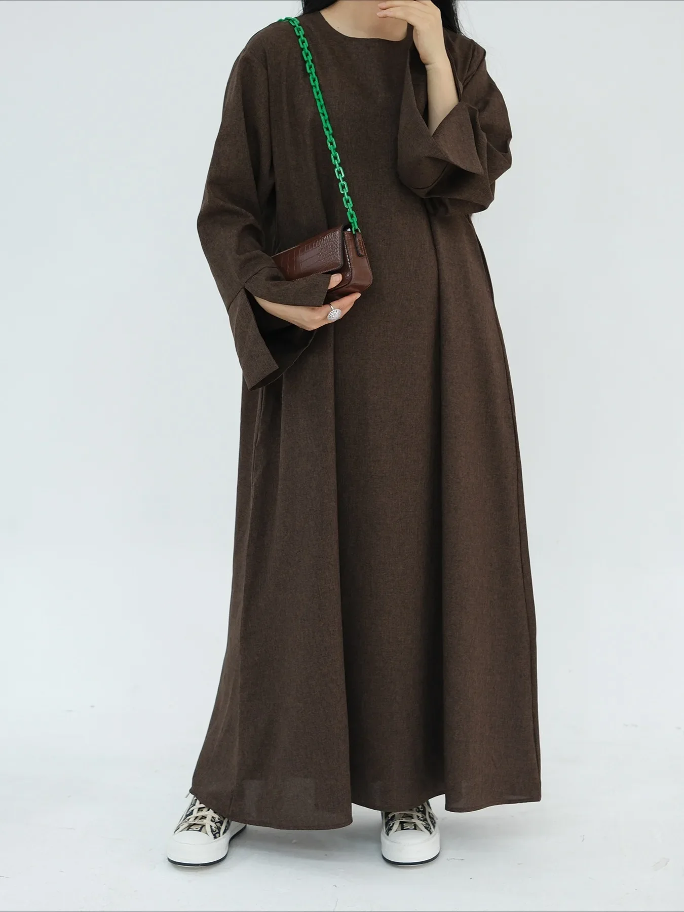 Eid femmes abaya Robe musulmane pour modeste abaya saoudien arabe longue Robe Ramadan maroc dubaï Abayas caftan Islam robes Jalabiya