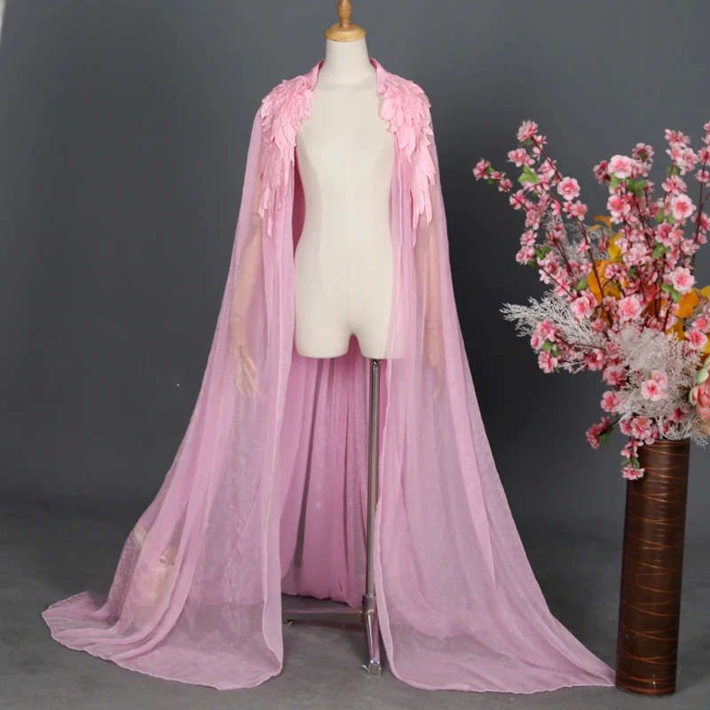 Cape Hanfu fluide élégante pour femmes, Style traditionnel chinois de la dynastie Tang, longue Cape ethnique, Costume de Cosplay unisexe