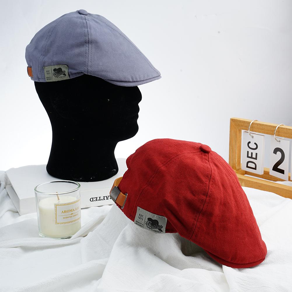 Béret style urbain respirant, réversible, casquette tendance hip-hop pour hommes et femmes, idéal pour l'été et l'automne, usage quotidien