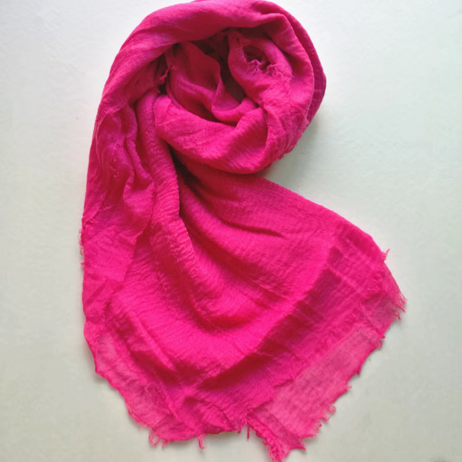 Foulard carré musulman 90*90cm en coton froissé, hijab doux, châle, bandeau, écharpe pour femmes, bandana, turban, foulard islamique.