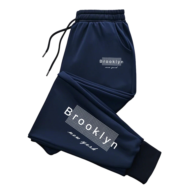 Pantalon de survêtement décontracté pour homme, vêtements de sport, fitness, course à pied, jogging, pantalon long confortable pour l'automne et l'hiver