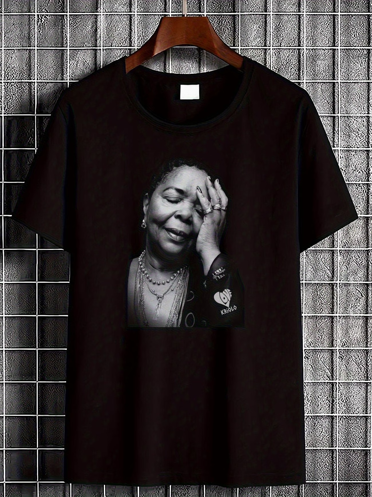 T-shirt graphique unisexe Cap-Vert Cesária Évora – Nouveauté streetwear tendance rétro ample pour homme et femme, idéal été et printemps