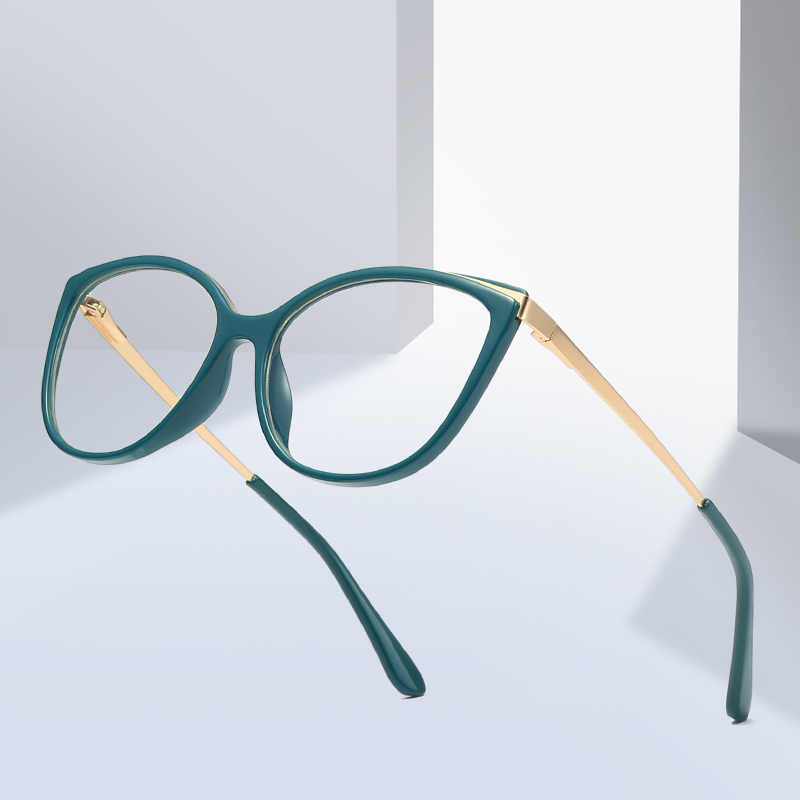 Lunettes à monture œil de chat pour femmes, monture élégante, très légère, nouvelle collection