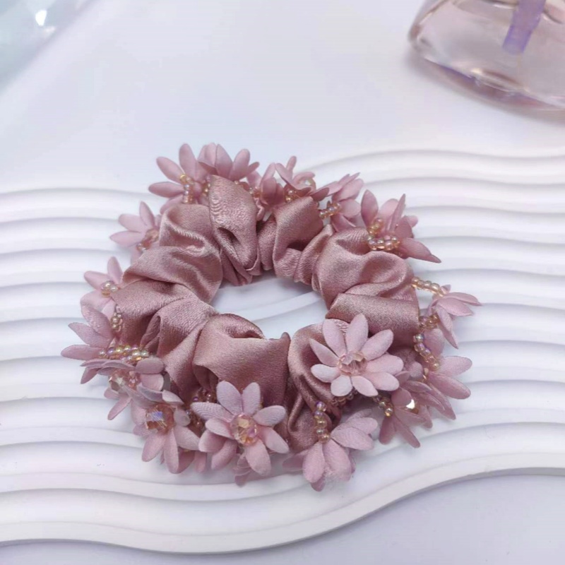 Bande de cheveux de gros intestin pour femmes, ULà cheveux, fleur de coiffure, accessoires de cheveux de haute qualité, mode coréenne