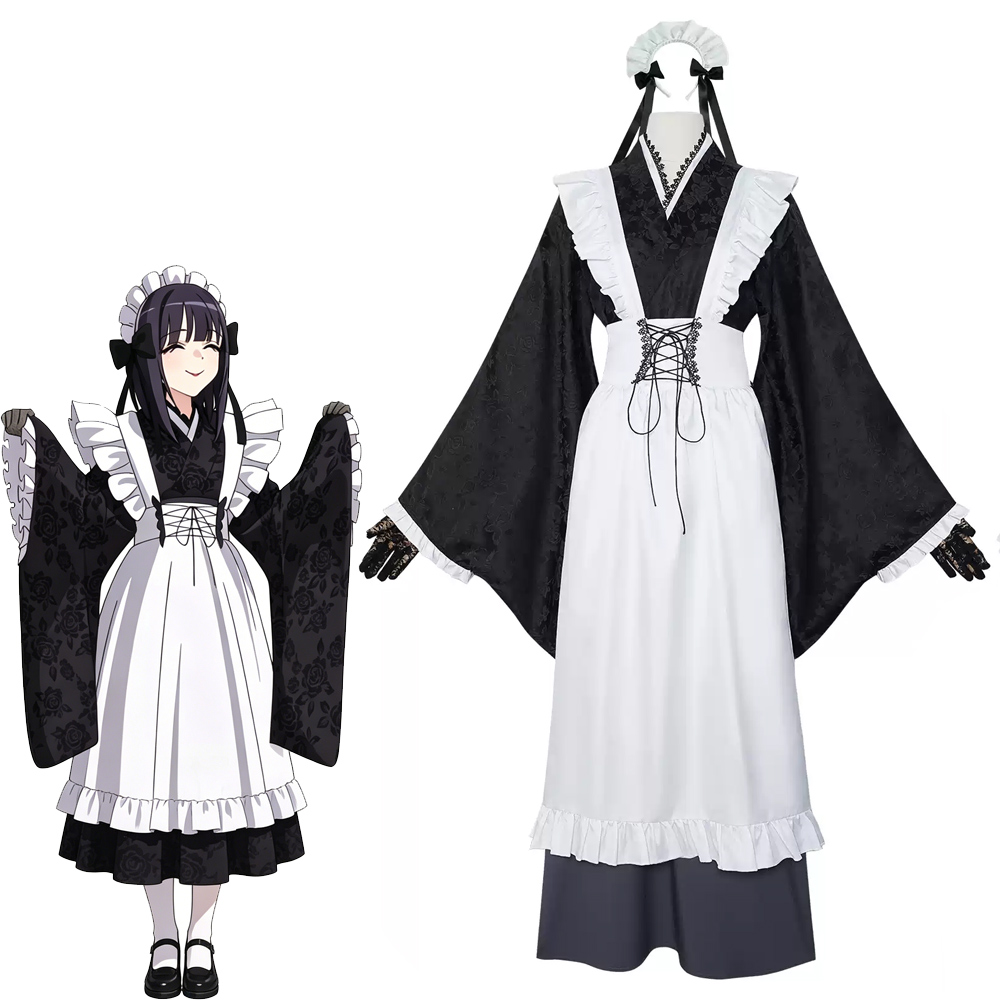 Tenue de cosplay Shizuku Kuroe, robe de demoiselle d'honneur kimono My Dress-Up Darling, ensemble complet, costume d'anime Marin Kitagawa, Halloween, spectacle sur scène