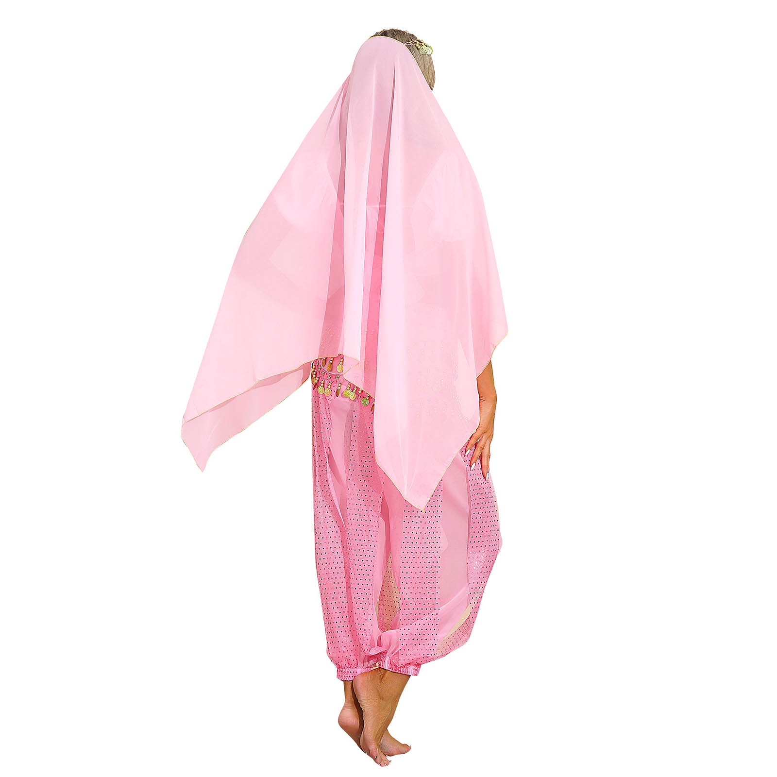 Tenue de danse du ventre pour femmes, olympiques de cosplay de princesse arabe, ensemble de vêtements de performance de danse indienne, festival de carnaval d'Halloween