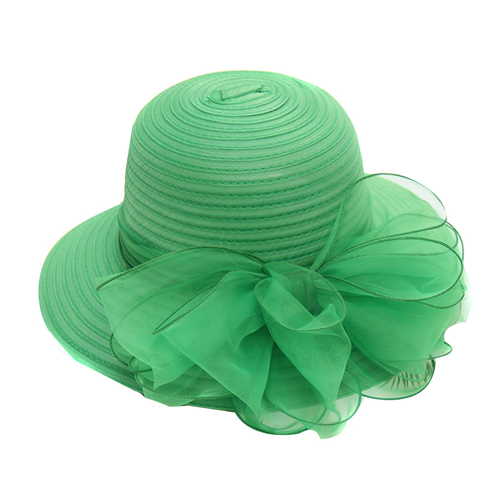 Chapeau de mariage en paille britannique avec nœud papillon pour femmes, chapeaux de plage de vacances à la mode, casquette Panama de voyage à large bord d'été