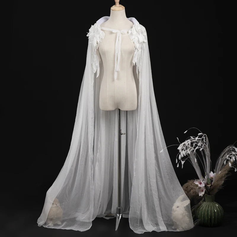 Cape Hanfu fluide élégante pour femmes, Style traditionnel chinois de la dynastie Tang, longue Cape ethnique, Costume de Cosplay unisexe