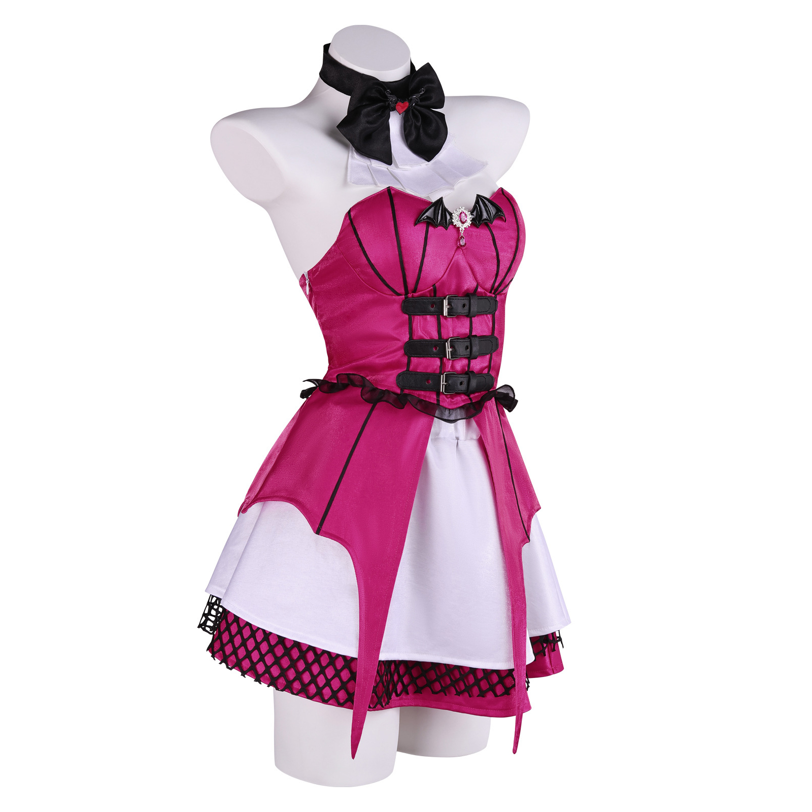 Costumes de Cosplay Draculaura, uniforme de jeu de rôle d'école de monstres d'anime, tenue de fête de carnaval d'halloween pour femmes