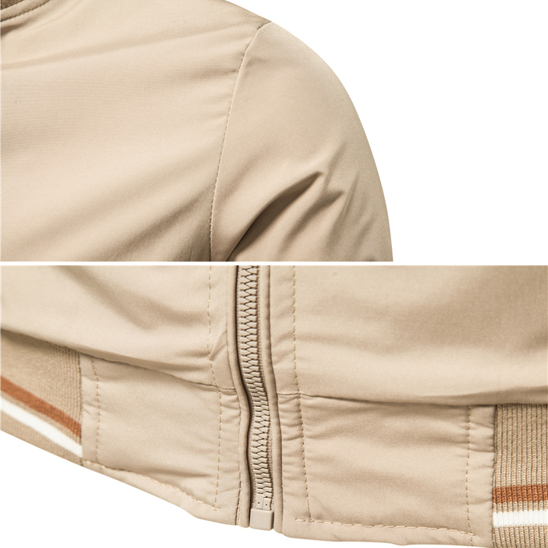 Printemps été Bomber veste hommes noir décontracté coupe ajustée Baseball hommes vestes nouvelle mode d'automne haute qualité vestes pour hommes
