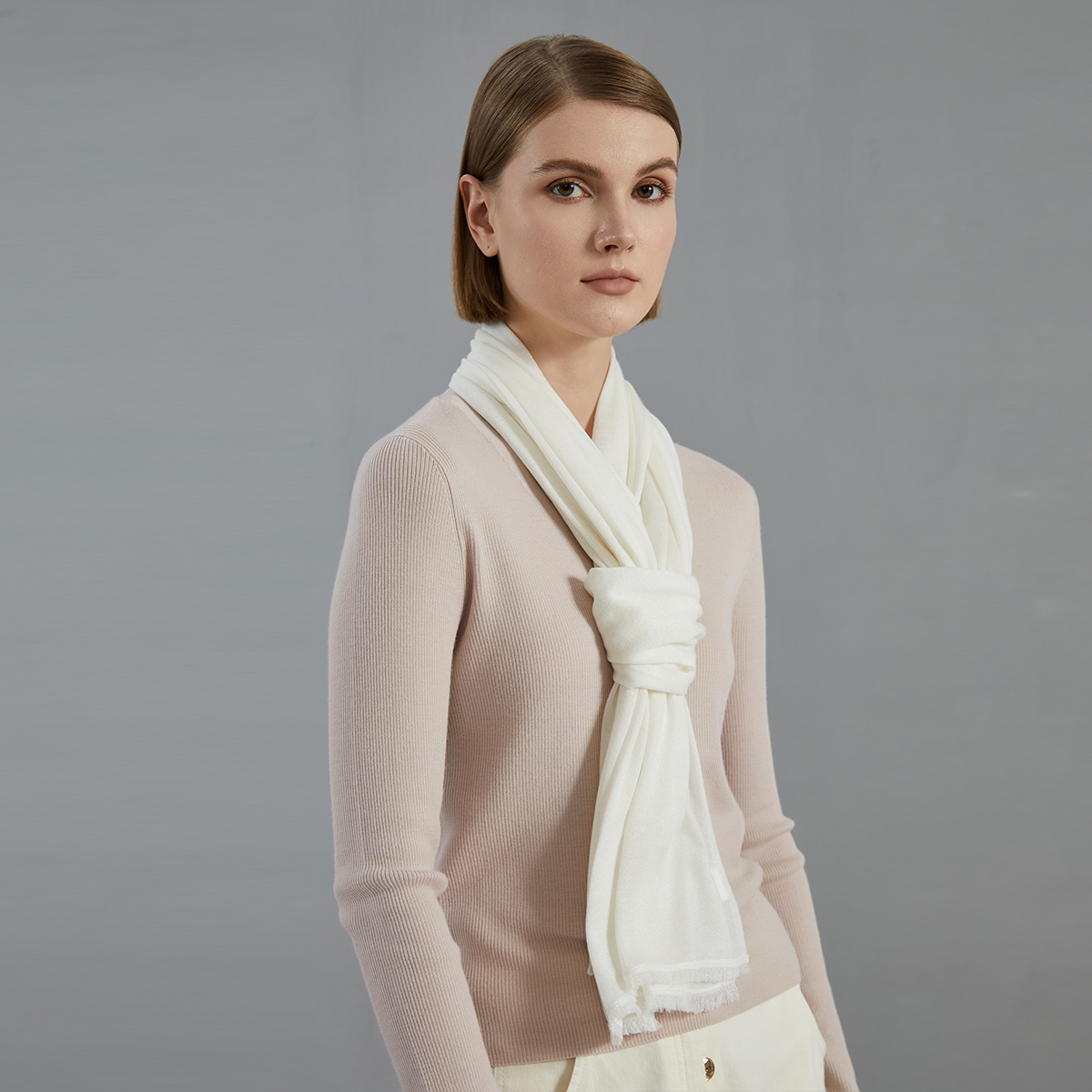 BC802 En stock, écharpes en laine de haute qualité pour femmes, marque de luxe, automne et hiver