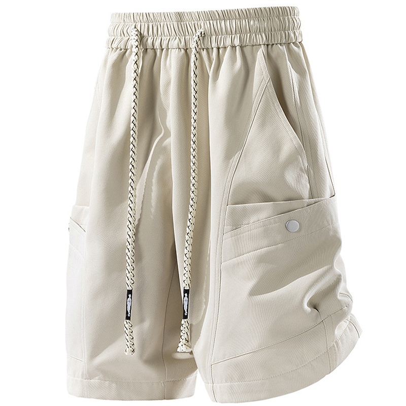 Shorts pour hommes en tailles 6XL, 7XL, 8XL, Nouveaux shorts d'été pour hommes, Pantalons décontractés de sport couleur unie, Pantalon de sport fitness cinq-quarts 1502