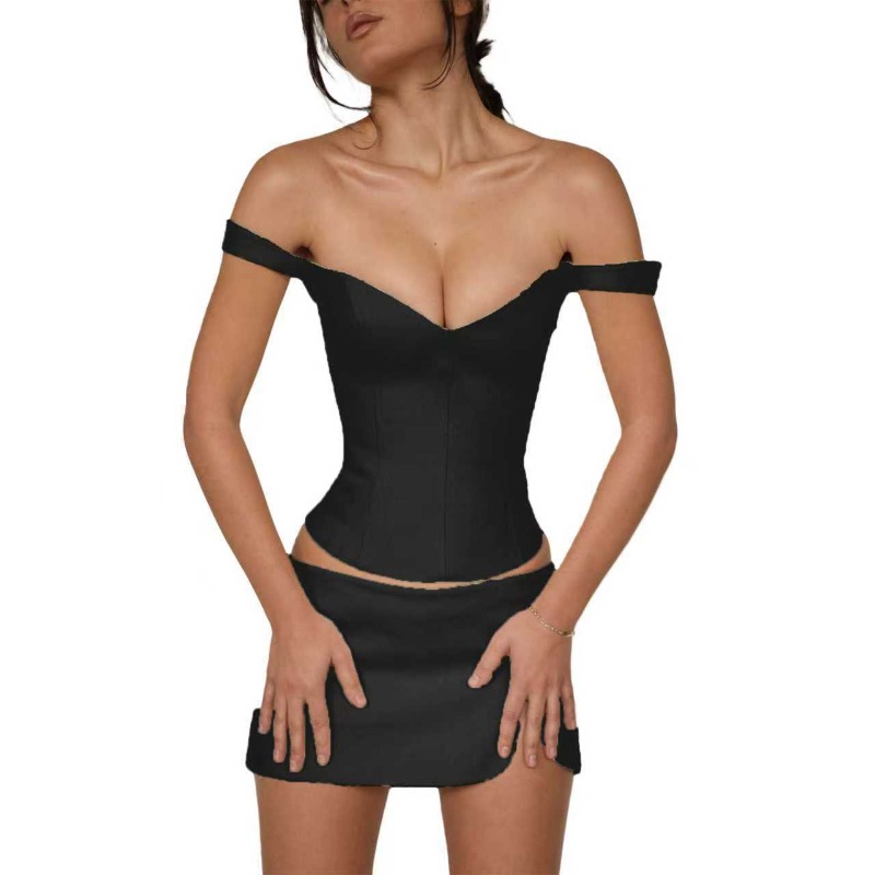 Corset sans manches élégant pour femme, vintage, en pur coton, col en V, crop top, camisole à bandage, style Y2K, streetwear d'été, respirant, avec baleines