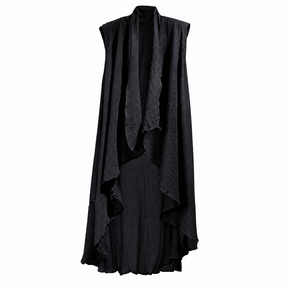 Gilet sans manches pour hommes, léger et respirant, Cape mi-longue, Streetwear, mode jeunesse, vêtements d'extérieur, Cape de Campus, vêtements pour hommes, nouvelle collection 2025