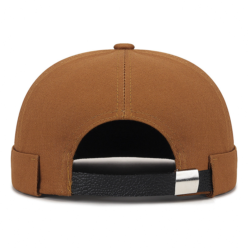 Casquette de sport à rayures rétro pour hommes et femmes, chapeau sans bord, bonnets en peau de melon, danse de rue, hip hop, propriétaire, A99, printemps