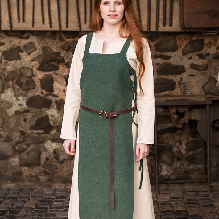 Tablier Viking médiéval pour femmes, robe tunique avec dos noué, robe de fête de foire de la Renaissance, robe de carnaval d'halloween ﻿