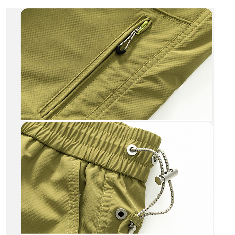 Shorts unisexes adaptés à tous les types de silhouette |   Séchage rapide, pliable et polyvalent pour les trajets en ville et les activités de plein air