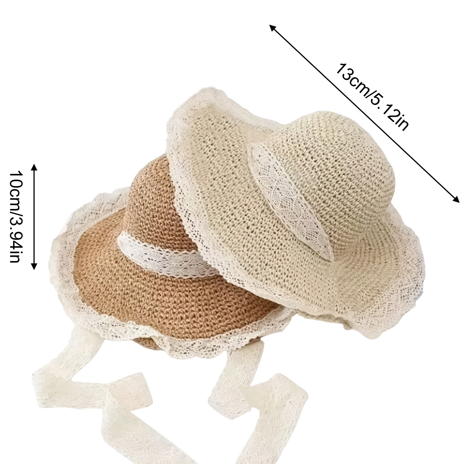 Chapeau de soleil de plage d'été pour femmes, chapeau d'été à large bord, Portable, pliable, Design élégant, chapeaux de paille pour piscine, parc, vacances, Camping