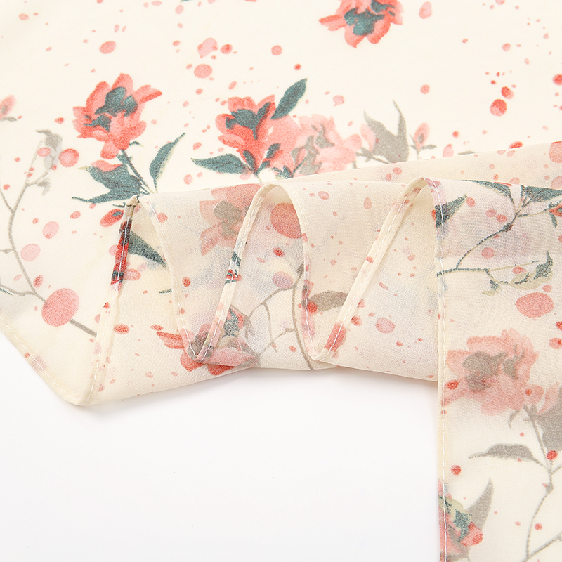 Foulard Carré Imprimé Floral en Mousseline de Soie pour Femme Musulmane, Hijabs, Châles Élégants, Turban Ethnique Islamique, 115cm