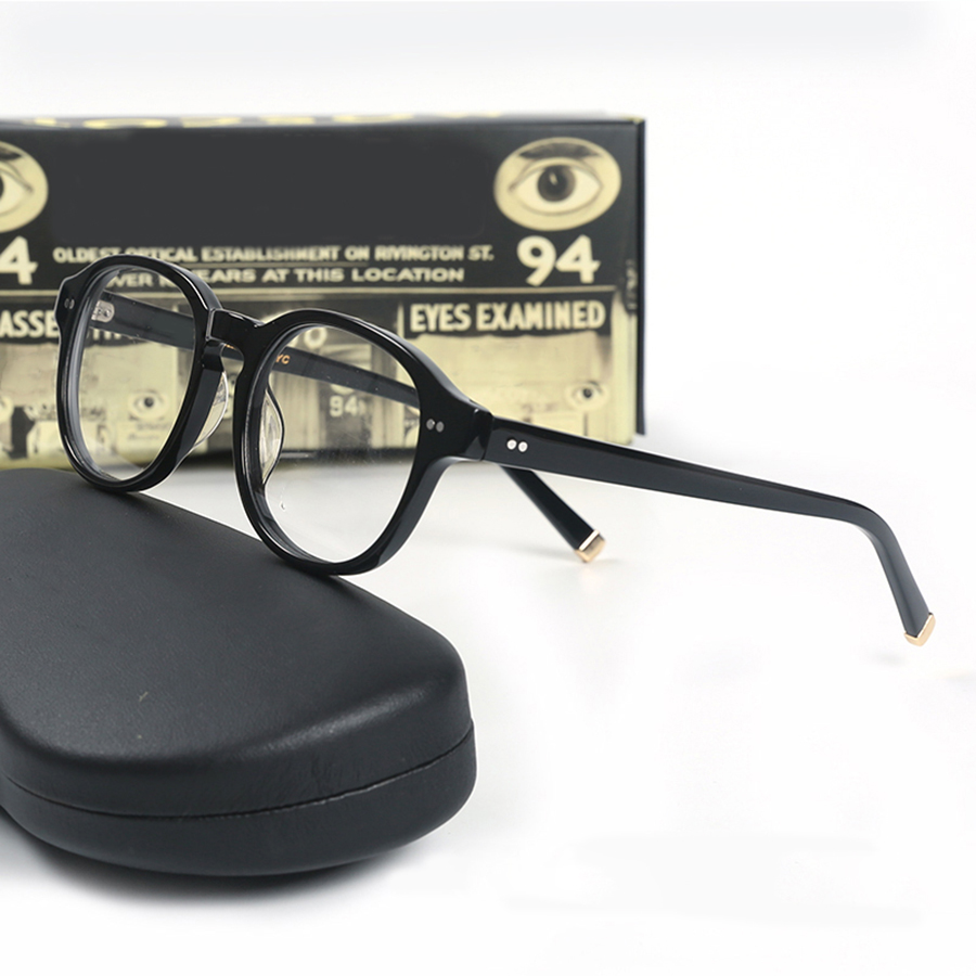 Monture de lunettes pour homme, style Johnny Depp ARTHUR, verres transparents, marque de créateur, ordinateur, homme, vintage