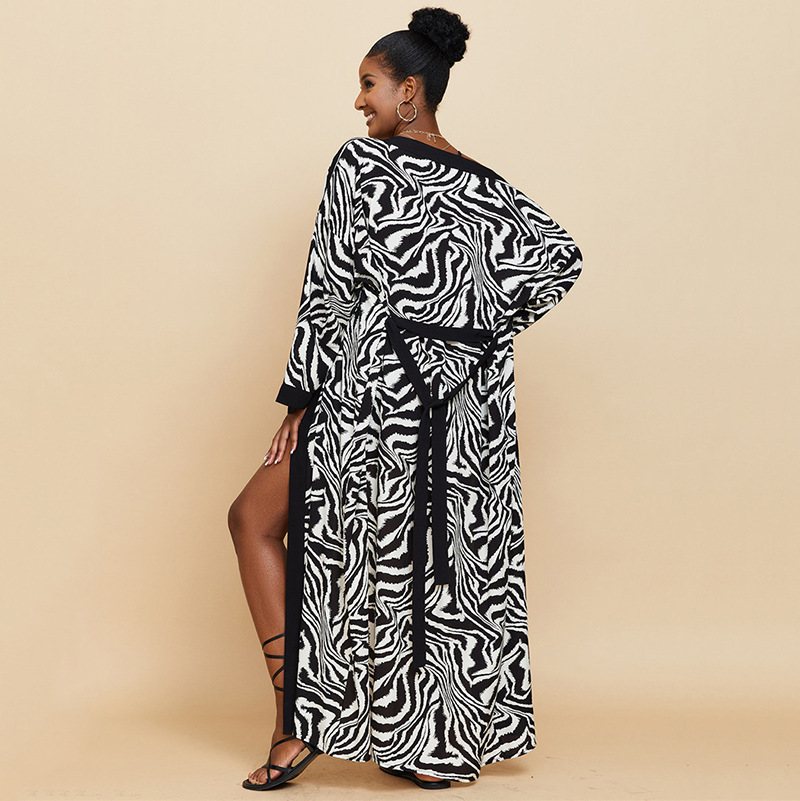 Robe de plage pour femme 2026, cache-maillot à manches, kaftan, tunique de plage, paréos long, cache-maillot pour bikinis, robe d'été, tenue de plage