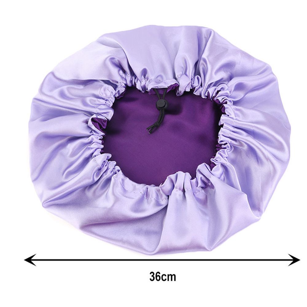 Accessoires de coiffure réversibles Double couche, chapeau de sommeil de nuit, casquettes de chimio, Bonnet en Satin, chapeaux enveloppants