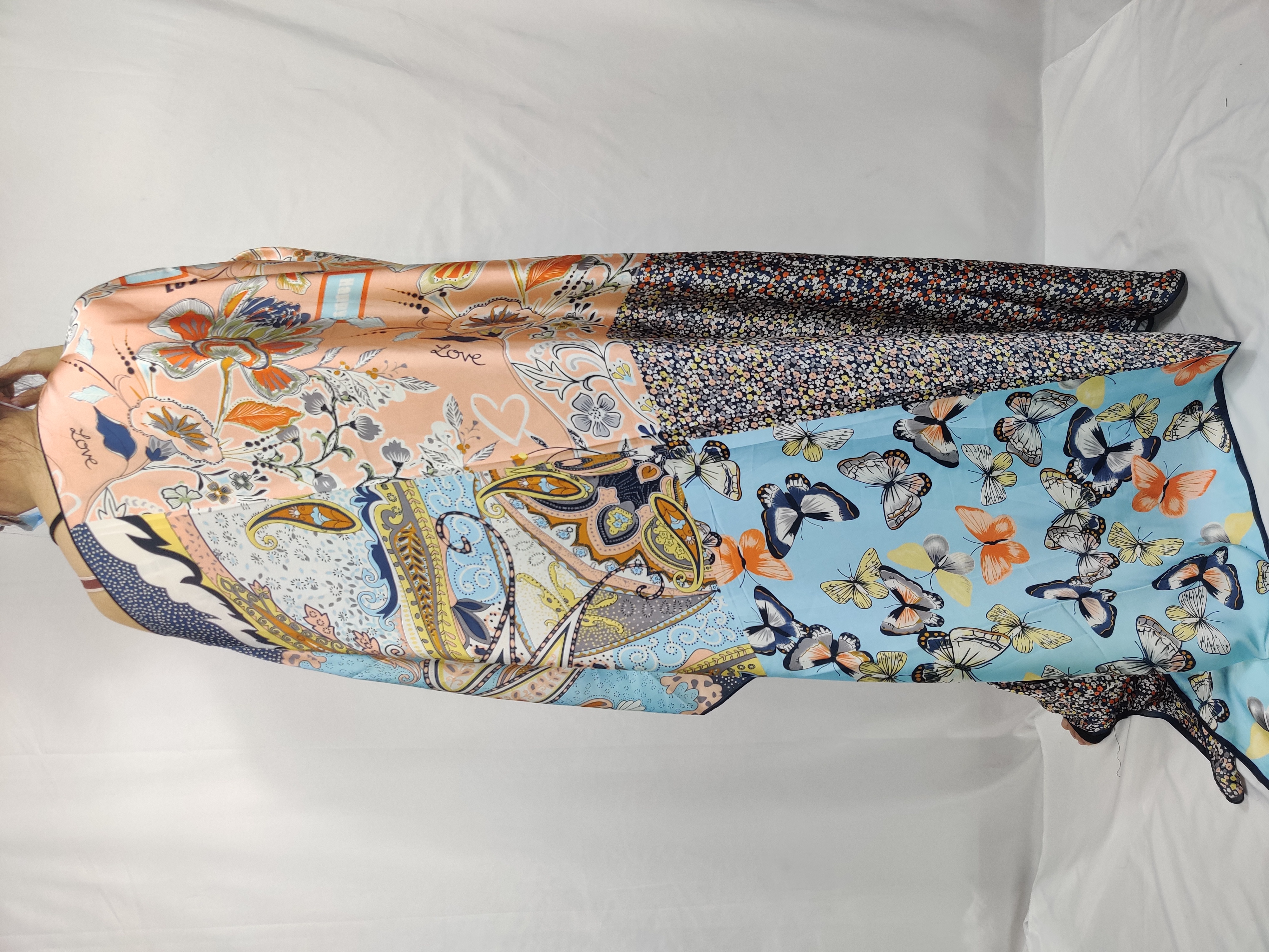 Koweït blogueur haute recommande été caftan à fleurs robe Maxi élégante femmes musulmanes vacances ample Boubou plage africaine longue Abaya