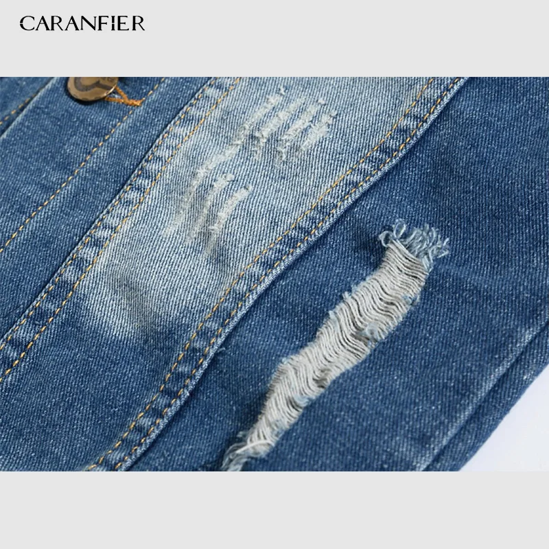 CARANFIER Denim gilet hommes Punk Rock Rivet Cowboy noir jean gilet homme moto veste manteau sans manches épissure vêtements
