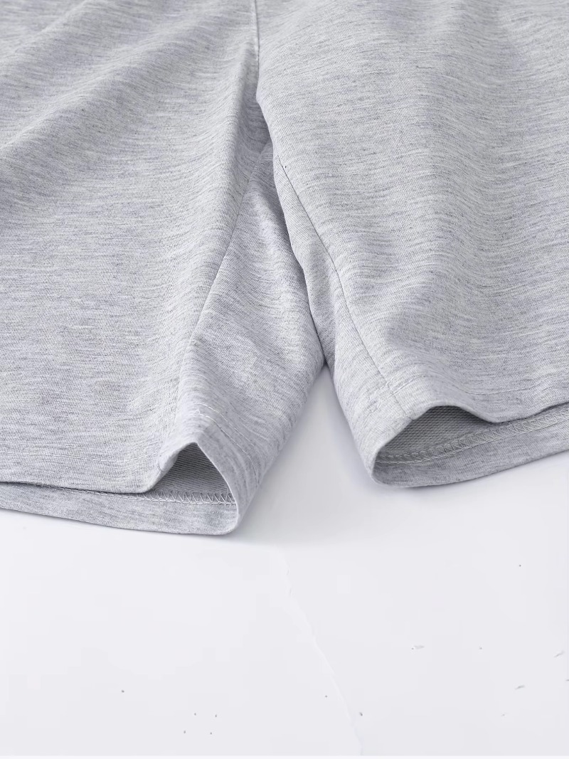 Shorts de sport pour hommes style streetwear avec imprimé signature britannique, parfaits pour les festivals de musique en plein air et les sorties décontractées dans les rues