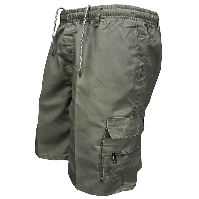 Mode hommes Cargo Shorts hommes pantalons tactiques décontracté grande poche pantalons de sport Cargo panneaux pantalon grande taille pour homme