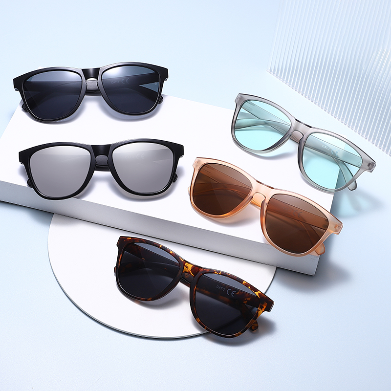 Lunettes de soleil vintage Wayfarer unisexes, mode décontractée, streetwear, anti-UV, pour les vacances, la conduite, protection solaire