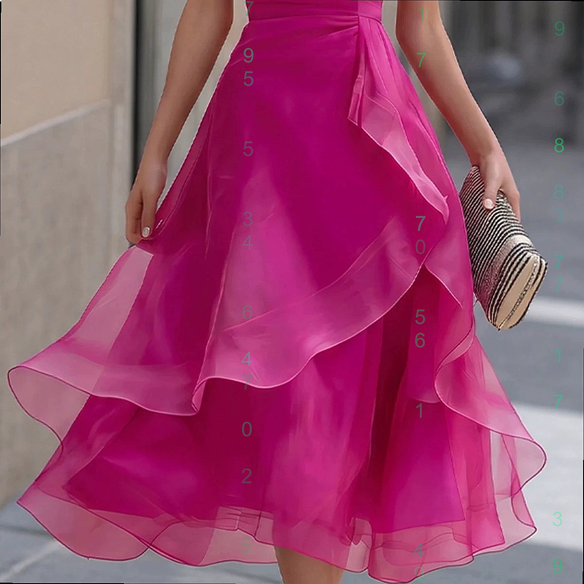 Robe en maille à volants tendance, robes pour femmes, printemps été, élégante robe de soirée florale, ensemble assorti