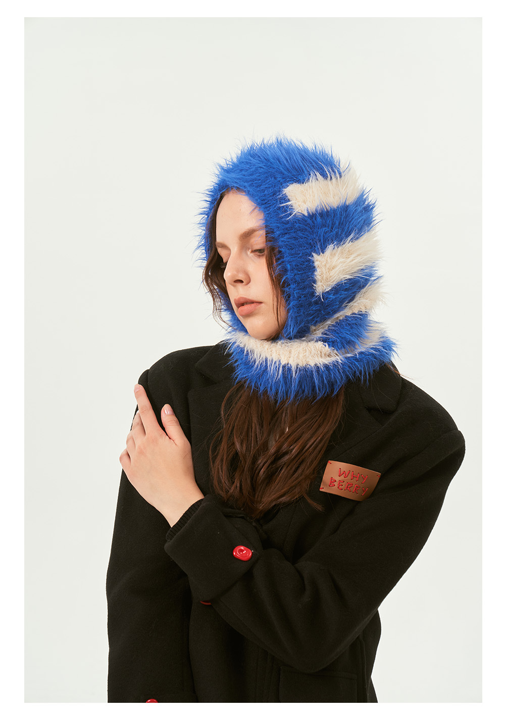 Hiver unisexe Imitation vison cheveux bonnets chapeaux pour femmes cou et visage écharpe capuche bavoir cagoule Skullies chapeau hommes casquettes à capuche Bonnet