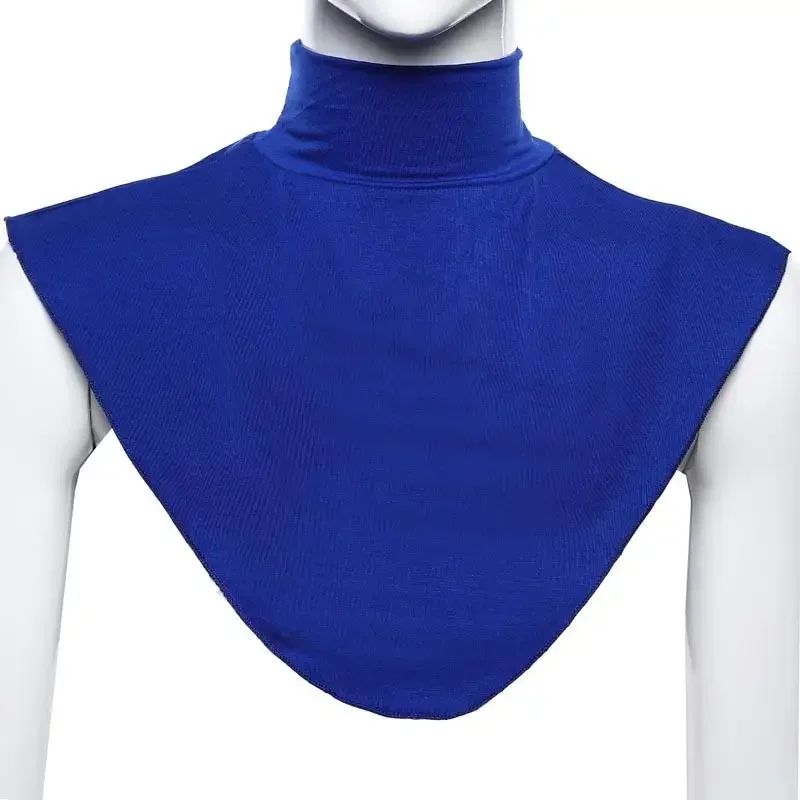 Faux col en Modal pour femmes musulmanes, Extensions de Hijab islamique, col roulé, couverture de cou haut, demi-haut plus chaud, écharpe Hijab, enveloppe courte