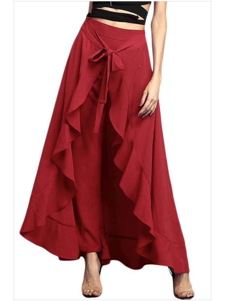 Jupe-pantalon polyvalent taille haute pour femmes, jambes larges, nouvelle personnalité, Style de rue, pantalon de transport Simple, printemps et été