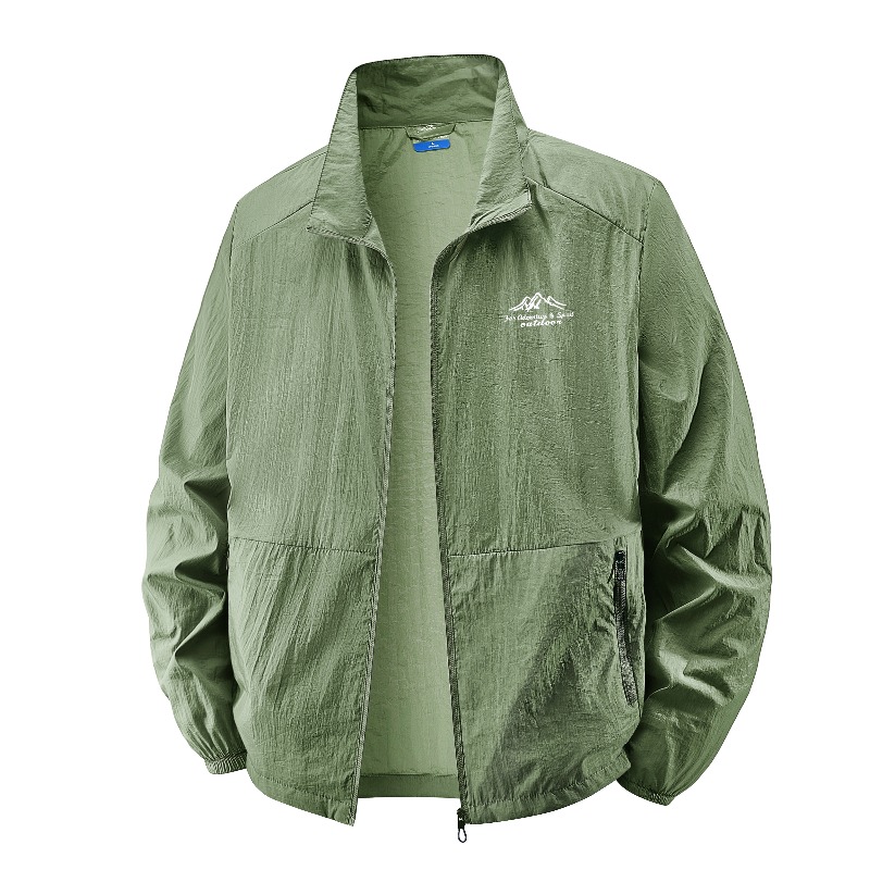 Vêtements de protection solaire pour hommes, coupe ample, résistants aux UV, confortables et respirants, à manches longues, pour l'été